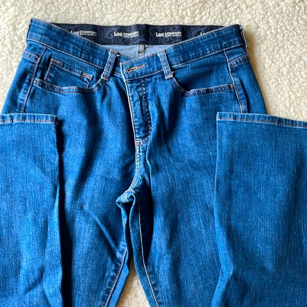 Blue jeans long with bootcut